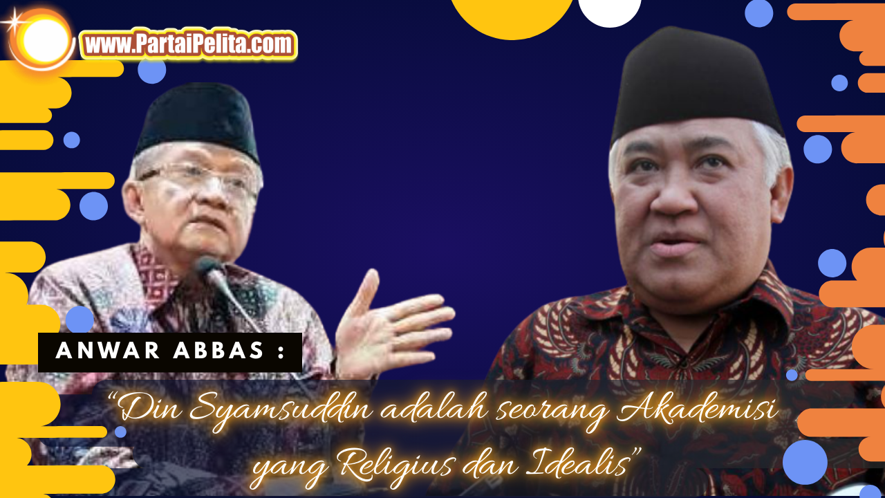 Profil Tokoh yang bergabung di Partai Pelita : Din Syamsuddin, Gatot Nurmantyo, Benni Pramula